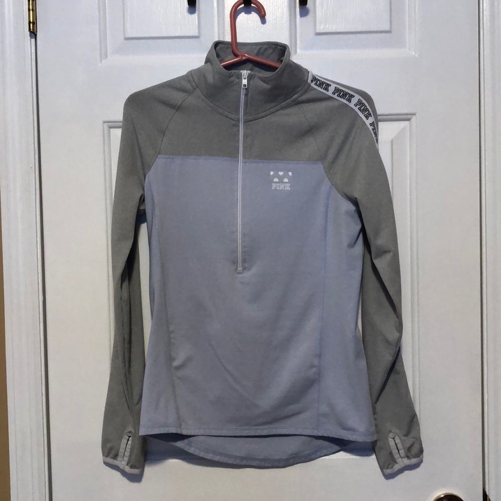 Size S Pink athletic half zip
